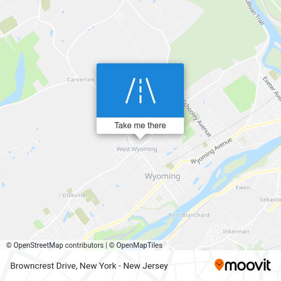 Mapa de Browncrest Drive