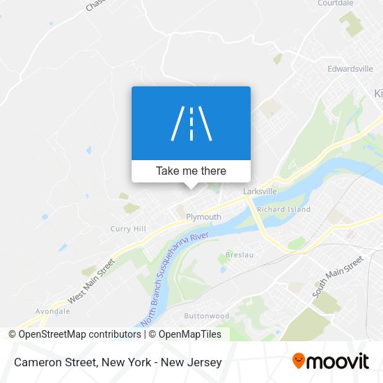 Mapa de Cameron Street