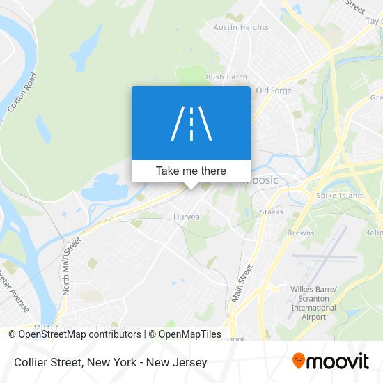 Mapa de Collier Street