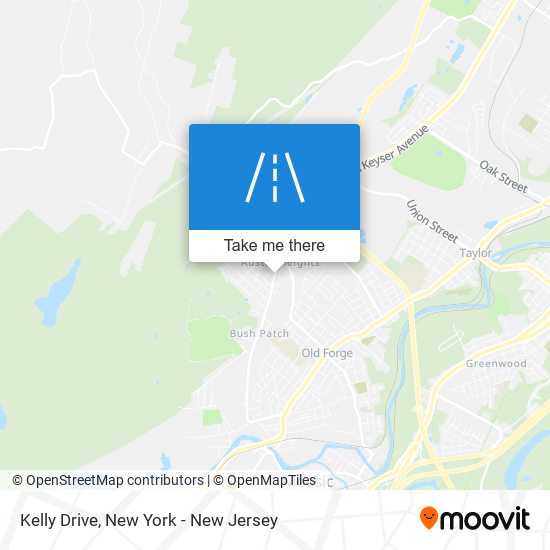 Kelly Drive map