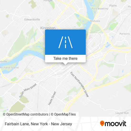 Fairbain Lane map