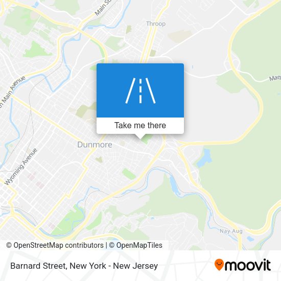 Mapa de Barnard Street