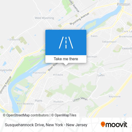 Mapa de Susquehannock Drive