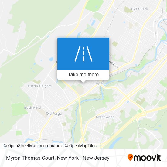 Myron Thomas Court map