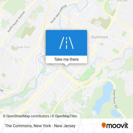Mapa de The Commons
