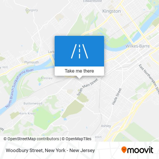 Mapa de Woodbury Street