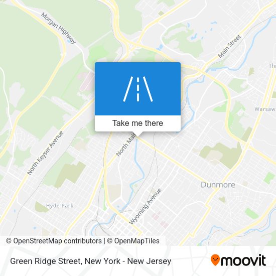 Mapa de Green Ridge Street