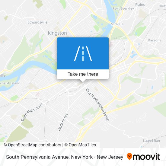 South Pennsylvania Avenue map