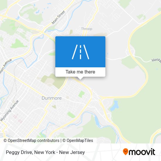 Mapa de Peggy Drive