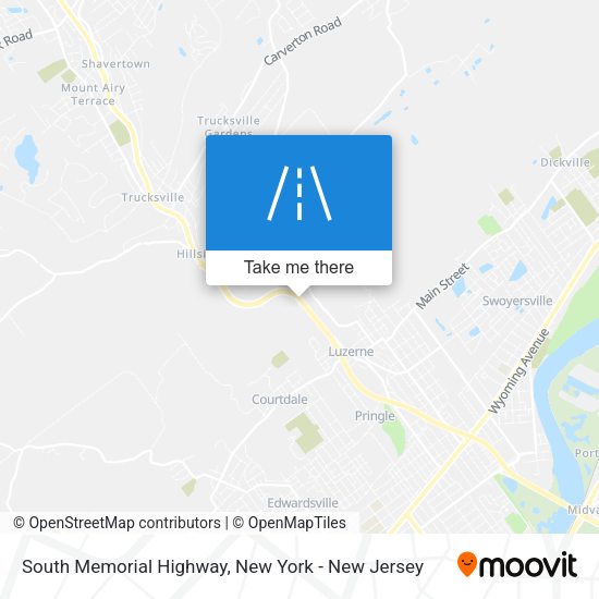 Mapa de South Memorial Highway