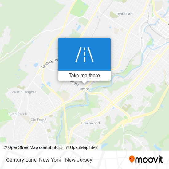 Mapa de Century Lane