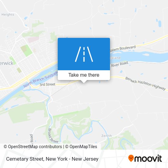 Mapa de Cemetary Street