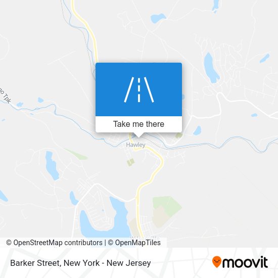 Mapa de Barker Street