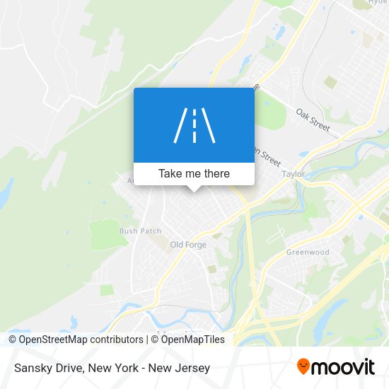 Mapa de Sansky Drive