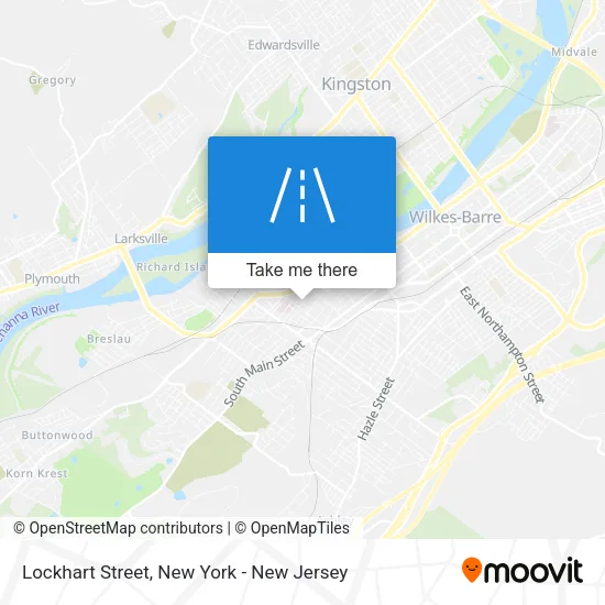 Lockhart Street map