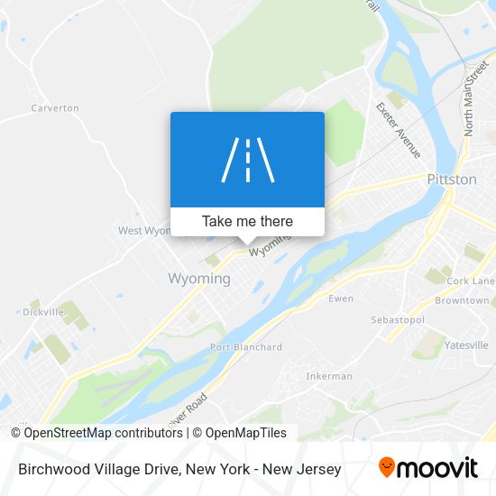 Mapa de Birchwood Village Drive