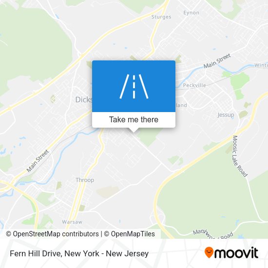 Mapa de Fern Hill Drive