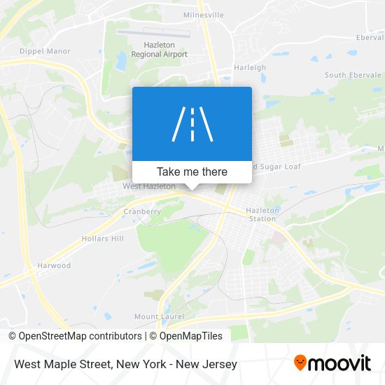 Mapa de West Maple Street