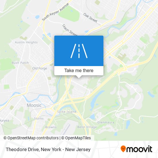 Theodore Drive map