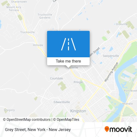 Mapa de Grey Street