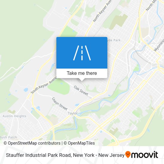 Mapa de Stauffer Industrial Park Road