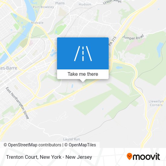 Mapa de Trenton Court