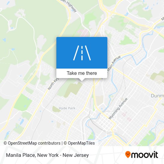 Manila Place map