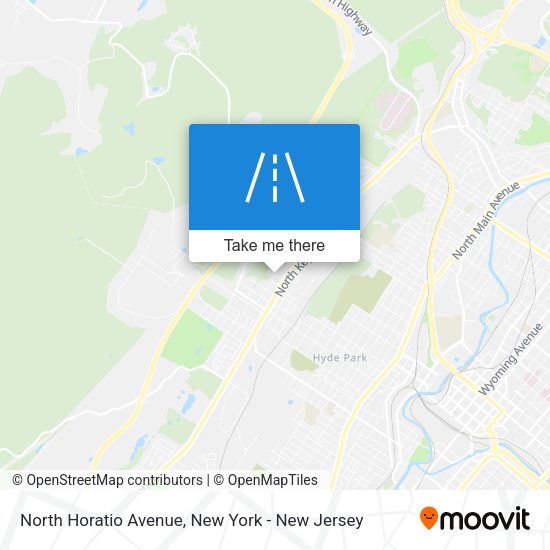 Mapa de North Horatio Avenue