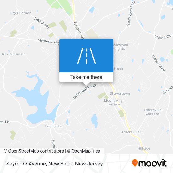 Mapa de Seymore Avenue
