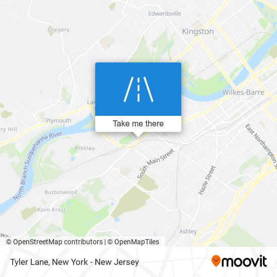 Mapa de Tyler Lane