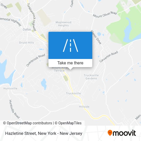 Mapa de Hazletine Street