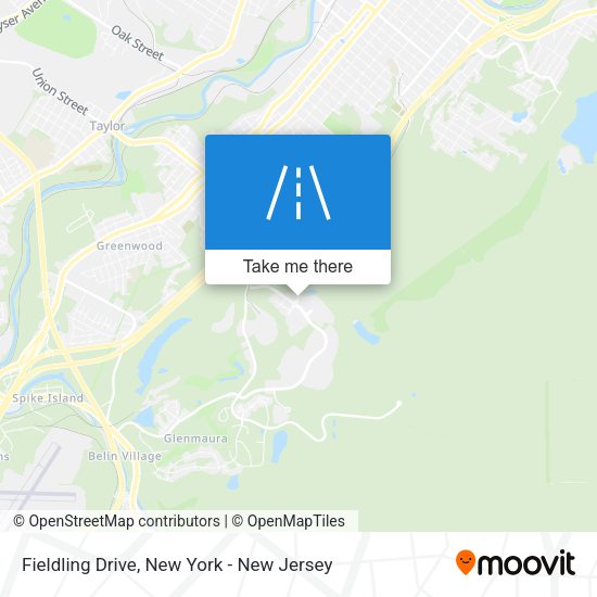 Mapa de Fieldling Drive