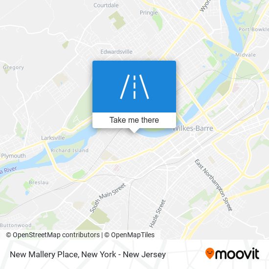 Mapa de New Mallery Place
