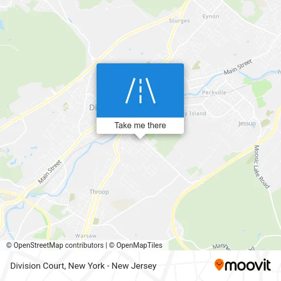 Division Court map
