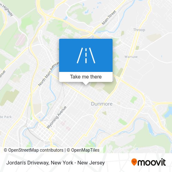 Mapa de Jordan's Driveway