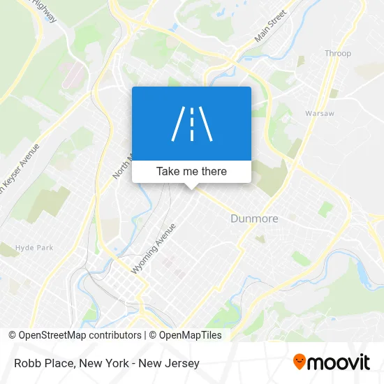 Robb Place map