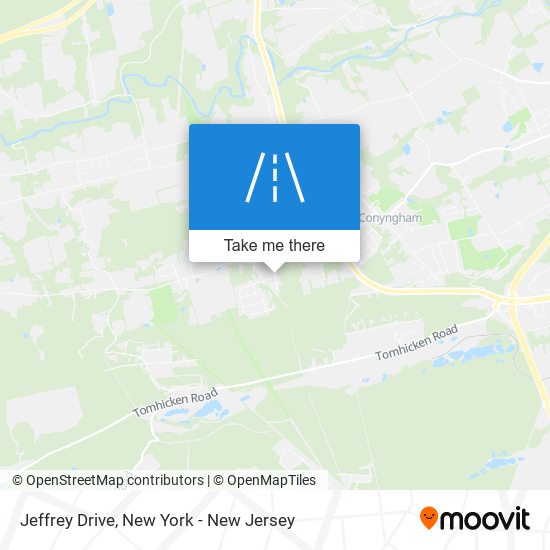 Jeffrey Drive map