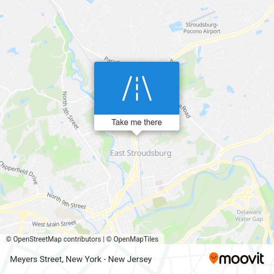 Mapa de Meyers Street