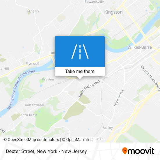 Dexter Street map