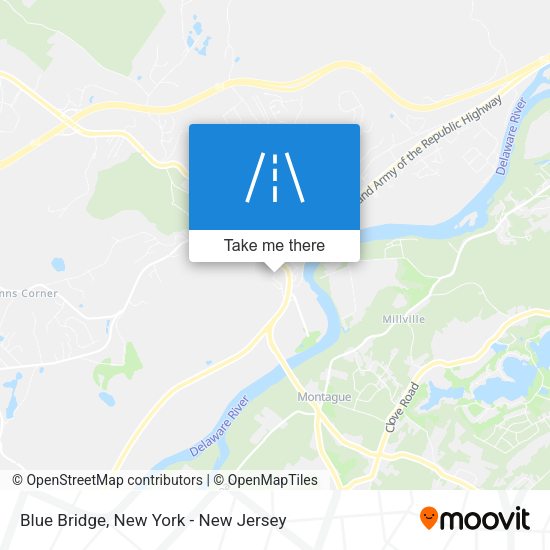 Blue Bridge map