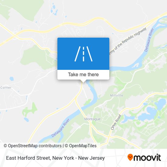 Mapa de East Harford Street