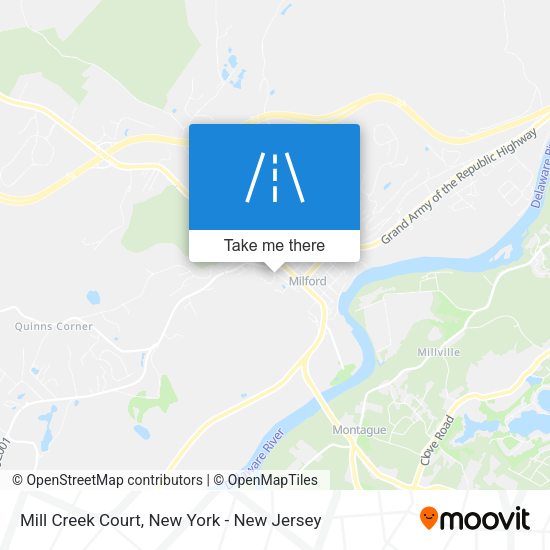 Mapa de Mill Creek Court