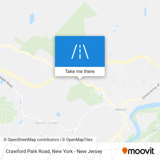 Mapa de Crawford Park Road