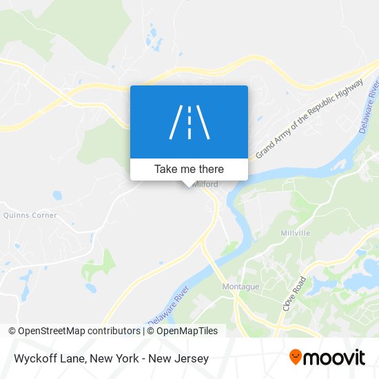 Mapa de Wyckoff Lane