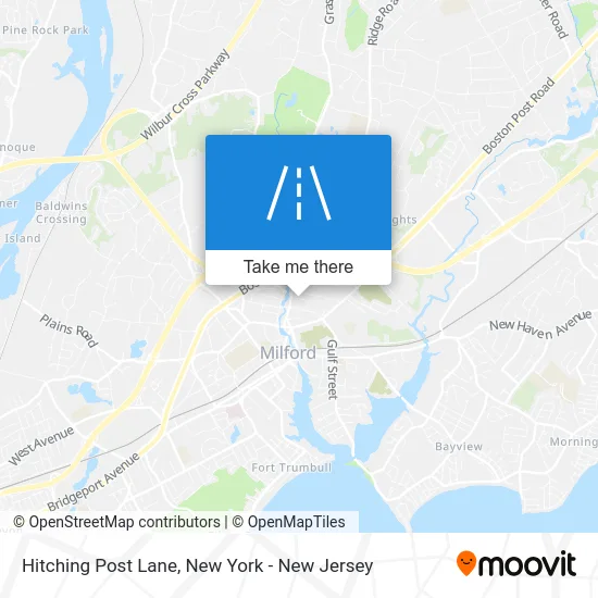 Hitching Post Lane map