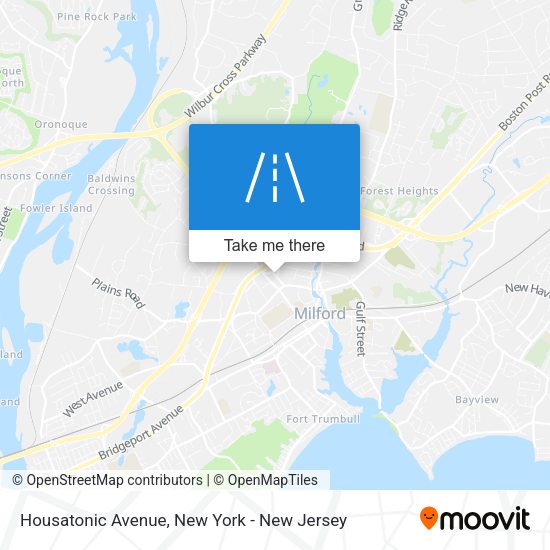 Mapa de Housatonic Avenue