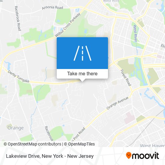 Lakeview Drive map