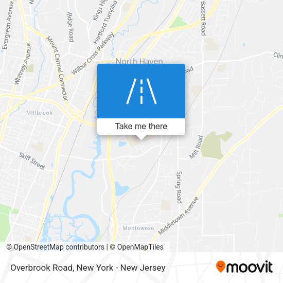 Mapa de Overbrook Road