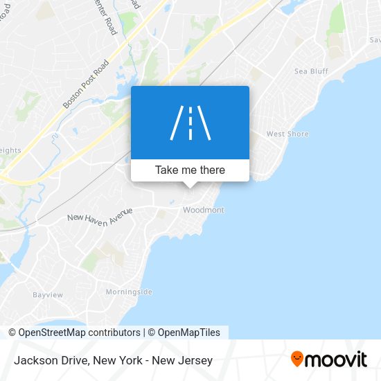Mapa de Jackson Drive