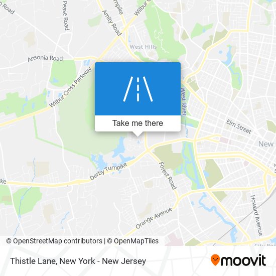 Mapa de Thistle Lane